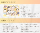 大人数•印刷可☆初依頼◎「家族の絆」お描きします 還暦や米寿、結婚記念日、退職祝いに感謝を届ける一枚 イメージ4