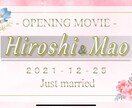 DVD込み♪カッコ可愛いオープニングムービー作ます 5000円で作成からDVD発送まで全て込みでオシャレに作成♪ イメージ4