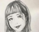 鉛筆による本気の似顔絵描きます 温かみのある鉛筆のタッチ質感を大事にしています。 イメージ3