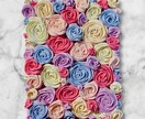 アクリル絵の具でお花を作ります 立体感のあるテクスチャーアート イメージ9