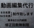 簡単な短編動画をサクッと作ります 5分、10分動画サクッと作成致します編集苦手な方はお気軽に イメージ1