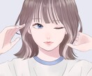 かわいいイラスト作成致します アイコン・ヘッダー・サムネイル等女の子を可愛くお描きします！ イメージ7