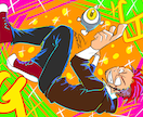 インパクトのあるイラストを描きます クリックしなくても目立つイラストを提供します イメージ5