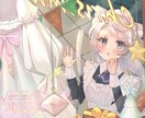 表情豊かで色鮮やかなイラストをお届けします 一枚絵、立ち絵、歌みた用、グッズなど イメージ1