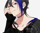SNS、live2dに使えるイラストを作成します 【アイコン】男女問わず、キャラデザもご対応します！ イメージ3