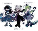 かわいいデフォルメイラストを描きます 一味違った等身高めのデフォルメイラストが欲しい方に！ イメージ3