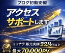 サイト・ブログの初動アクセスをサポートします ランキング向上やアクセスアップ！！ イメージ1