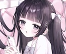 萌系【かわいい女の子】描きます 細かいヒアリングで必ずお望み以上のものを！男性も得意です イメージ1