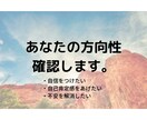 方向性を確認します 悩んでいる方向性を一緒に確認しましょう！ イメージ1