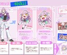SDキャライラスト作成します 限定価格！配信・グッズ・動画におすすめ！商用利用可！ イメージ2