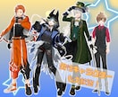 初心者歓迎！丁寧なヒアリングでキャラデザします 企業案件多数！世界に１つのデザイン提案いたします♪ イメージ7