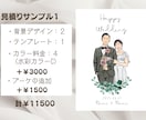 オシャレな目を惹くウェルカムボード作ります ポスター印刷込みのお値段！もちろんクオリティも妥協しません！ イメージ9