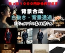 3枚1000円！・ECショップの画像編集します ECショップなどの商品画像の白抜き、背景透過、合成など イメージ1