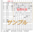 Excel・職場で使用するシフト表を作成します ご希望の内容で、自由にデータの組み合わせが可能です！ イメージ2