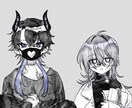 アイコン、1枚絵、ニーズに合わせて描けます 眩しいから仄暗いまで描けます！かわいいもかっこいいもお任せを イメージ10