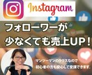 マンツーマン★Instagram運用教えます フォロワーが少なくても安定して売上、集客できるインスタ運用 イメージ1