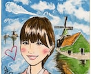 手描き似顔絵。推し活やペットとご一緒でも描きます あたたか似顔絵。この機会にお部屋の仲間にいかがですか？ イメージ9