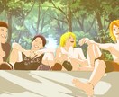 お写真をもとに✩似顔絵お描きします 2次元風の似顔絵です！アイコンやプレゼントにもどうぞ✩.*˚ イメージ9