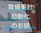 スプレッドシートで集計作業を自動化します 複数人の個別報告をExcel等に打ち込む作業を自動化します！ イメージ1
