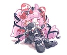 ゆるふわのイラスト描きます ゆるふわならお任せを！いろんなキャラクターをデフォルメに！ イメージ6
