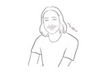 アイコンなどに使える似顔絵かきます 柔らかい線で、人と被らないオシャレな似顔絵に仕上げます。 イメージ4