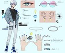商用利用可！イラスト作成いたします かっこいい男性可愛い女の子描きます！ イメージ4