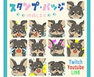 LINE・配信用・アニメーションスタンプ作成します ☆動物スタンプ3点3000円～☆ イメージ1