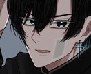 魅力的な男の子のアイコン/イラスト描きます あなたが希望する男性バストアップアイコンを作成いたします イメージ1