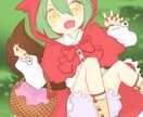 可愛い絵柄で一枚絵を描きます アイコンやサムネ、ゲームスチルなどにオススメ！ イメージ1