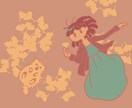 ゆるくてかわいいイラスト描きます ちょっとオシャレなイラストで印象付けよう イメージ3