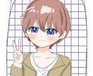 可愛いアイコンサイズのイラスト描きます SNSのアイコンなどにお使いください！ イメージ2