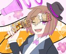 ツイキャスやYouTube等のサムネイル等描きます 低価でサムネイル用の静止画等描きます、 イメージ2