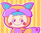 SNSオリジナルアイコン作成します 動物モチーフのキャラクター、ポップ、かわいい系 イメージ3