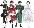 IRIAMの立ち絵描きます あなただけのこだわり新衣装承ります イメージ2