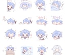 ゆるくてちまっとした可愛いSDイラスト描きます ゆるかわSD・ミニキャライラスト制作します イメージ3