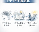 モヤモヤを言語化、納得して次を選ぶ1on1をします 自分の考えが見える。次の一歩が決まる。 イメージ1