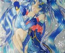 コピックを使った色の塗り方教えます 絵に興味があればどなたでも歓迎です♪一緒に上達しませんか？ イメージ1