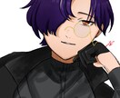 表情が映えるバストアップイラストお描きします 商用利用〇アイコン･サムネ･おはV素材にもご利用いただけます イメージ3