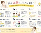新商品・サービスの企画を一緒に作ります デア整理から販売方法まで一緒に考えます イメージ2