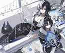 世界観を引き立てる空気感重視のイラストを制作します MV・歌ってみたに適した、物語性のあるビジュアルが得意です イメージ1
