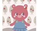 動物キャラクター制作します 淡い色と可愛いキャラクターを制作します イメージ1