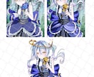 色鮮やかで魅力的な一枚絵をお描きします 商用利用可、複雑な装飾も追加料金なしです! イメージ2