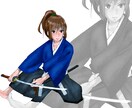 ご希望のイラスト作成します 武具・武術・歴史をメインに説得力あるイラストを作成します。 イメージ5