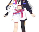 Vtuberキャラデザ～モデリング全て制作します イラストのみ・モデリングのみのご依頼も可能です。 イメージ9