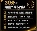 現役SNSマーケターがインスタ運用相談に乗ります 投稿内容・方向性・お悩みを30分で一緒に整理します イメージ3