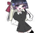 ゆるふわデフォルメ♪キラキラのイラスト描きます 名前入りで世界にひとつだけ♡とびっきりかわいいイラスト♪ イメージ3