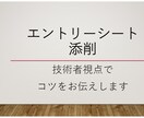 志望動機や自己PRまで一括で添削いたします 【即日対応】大手メーカー技術者が支援アドバイスいたします イメージ1