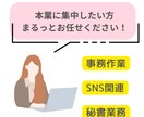 オンライン事務、身の回りの作業を代行します 顧客管理、リマインド、お問い合わせ対応全てお任せください イメージ1