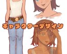 女性キャラのイラスト描きます アニメ調、リアル調で女性キャラをデザインします！ イメージ1