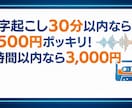 格安で動画の文字起こし（ケバ取り）をします 30分以内の動画なら1,500円！1時間以内なら3,000円 イメージ1